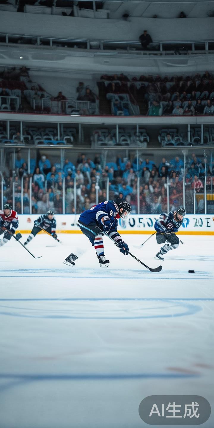 在激烈的冰上比赛中，突破解密技巧与战术策略成为赢得