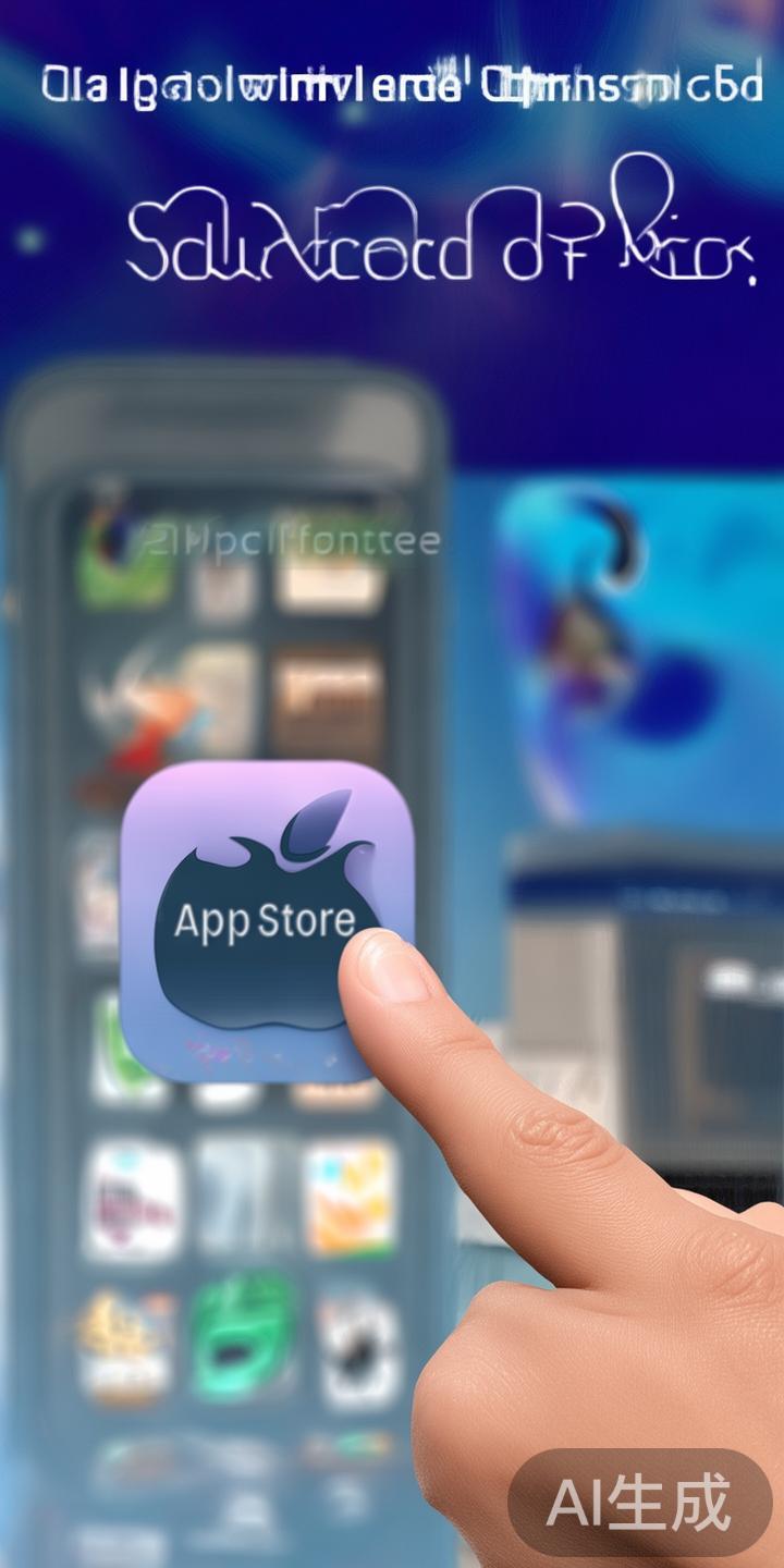 轻松下载安装冰球突破苹果版指南,畅享精彩游戏体验技巧 进入手机主屏幕,找到“App Store”图标,点